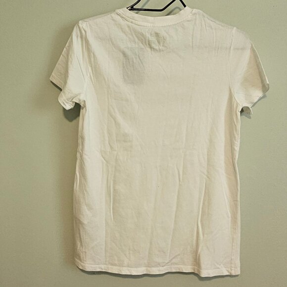 !!!NWT!!! Men’s 100% Cotton White Levi T-Shirt Irregular, Small - Picture 3 of 7